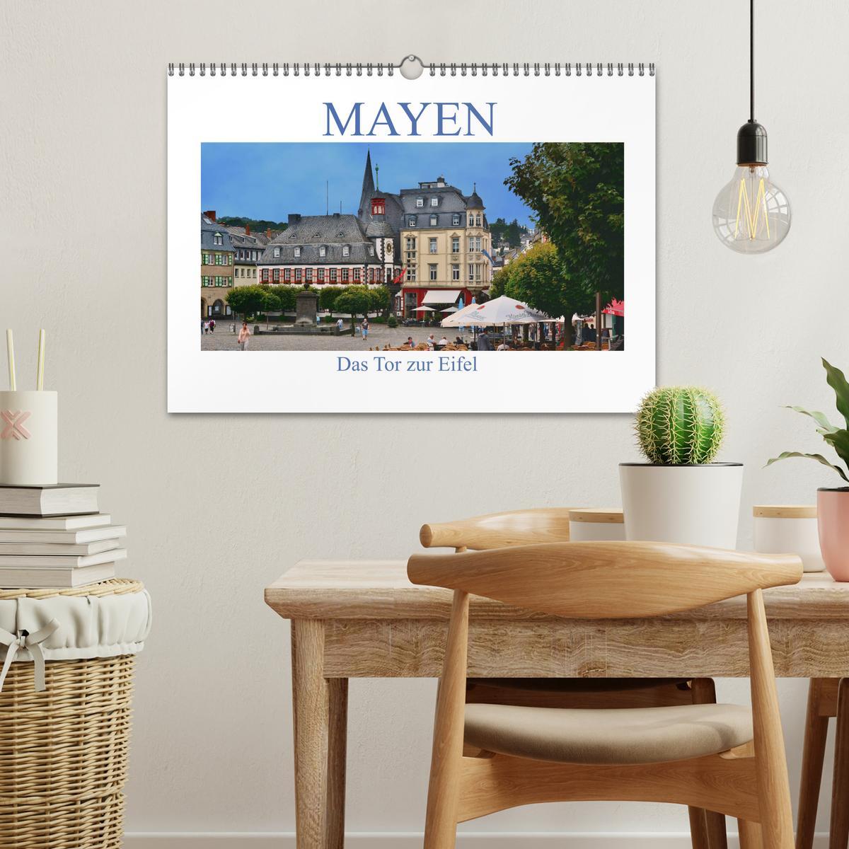 Bild: 9783435389292 | Mayen - Das Tor zur Eifel (Wandkalender 2025 DIN A3 quer), CALVENDO...