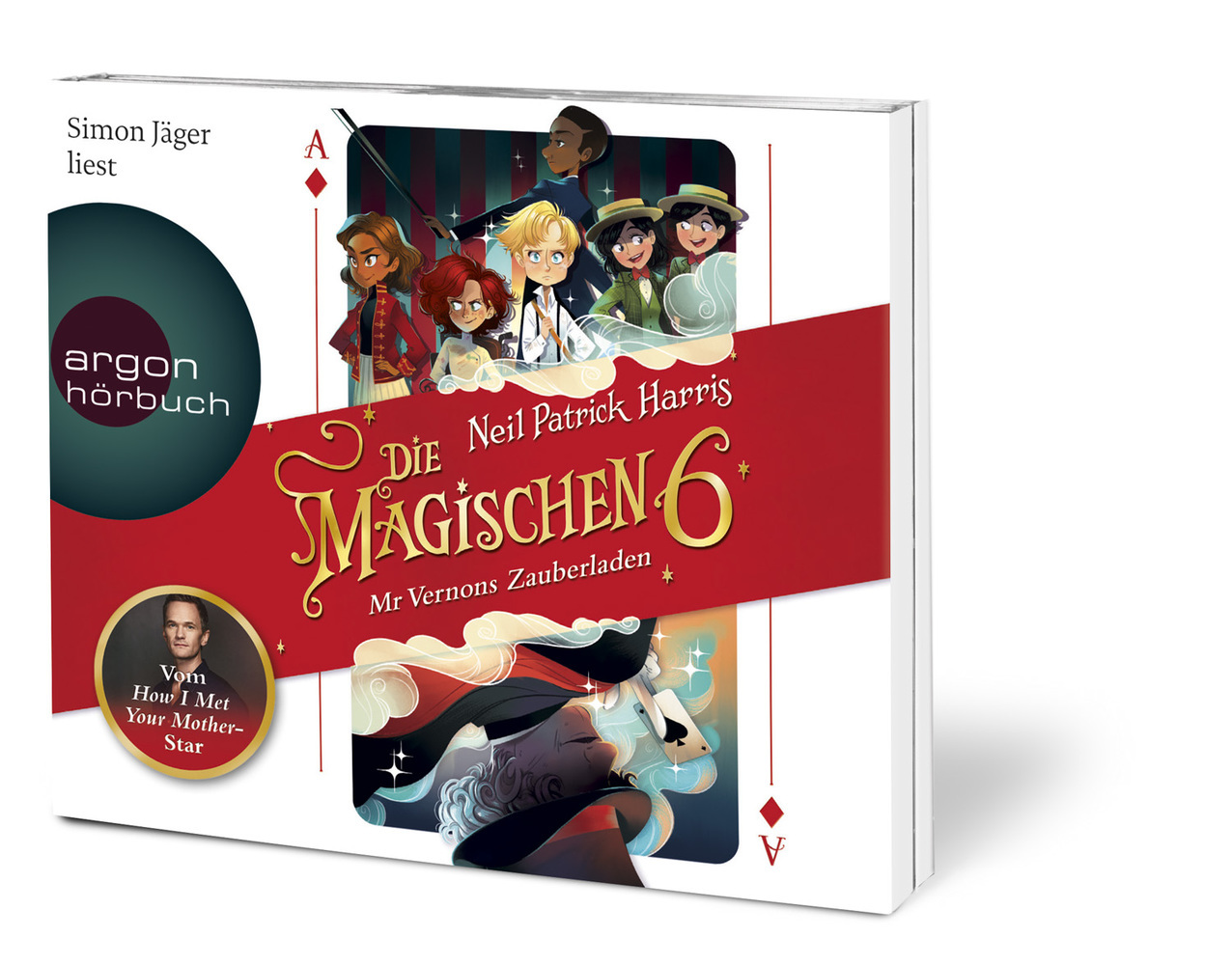 Bild: 9783839841785 | Die magischen Sechs, 4 Audio-CDs | Neil P. Harris | Audio-CD | Deutsch