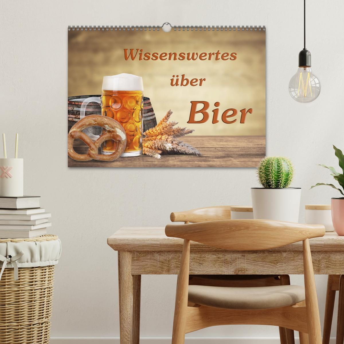 Bild: 9783435036806 | Wissenswertes über Bier (Wandkalender 2025 DIN A3 quer), CALVENDO...