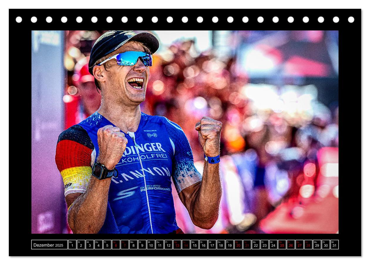 Bild: 9783383840494 | TRIATHLON Impressionen (Tischkalender 2025 DIN A5 quer), CALVENDO...