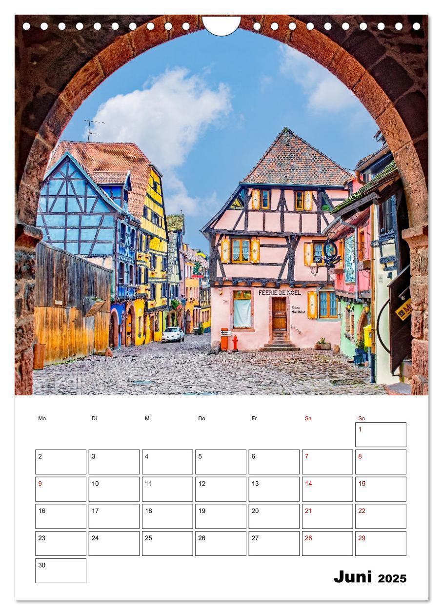 Bild: 9783435857289 | Elsass - Impressionen (Wandkalender 2025 DIN A4 hoch), CALVENDO...