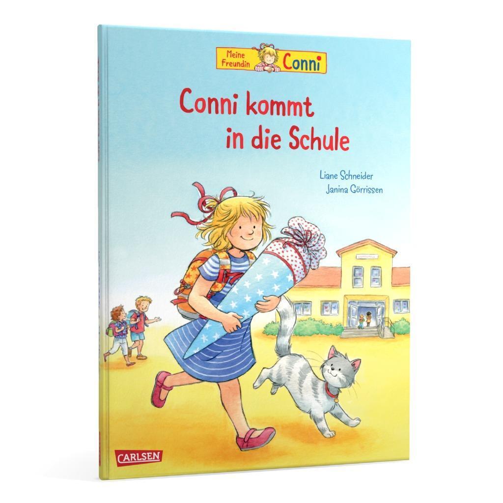 Bild: 9783551518262 | Conni-Bilderbücher: Conni kommt in die Schule (Neuausgabe) | Schneider