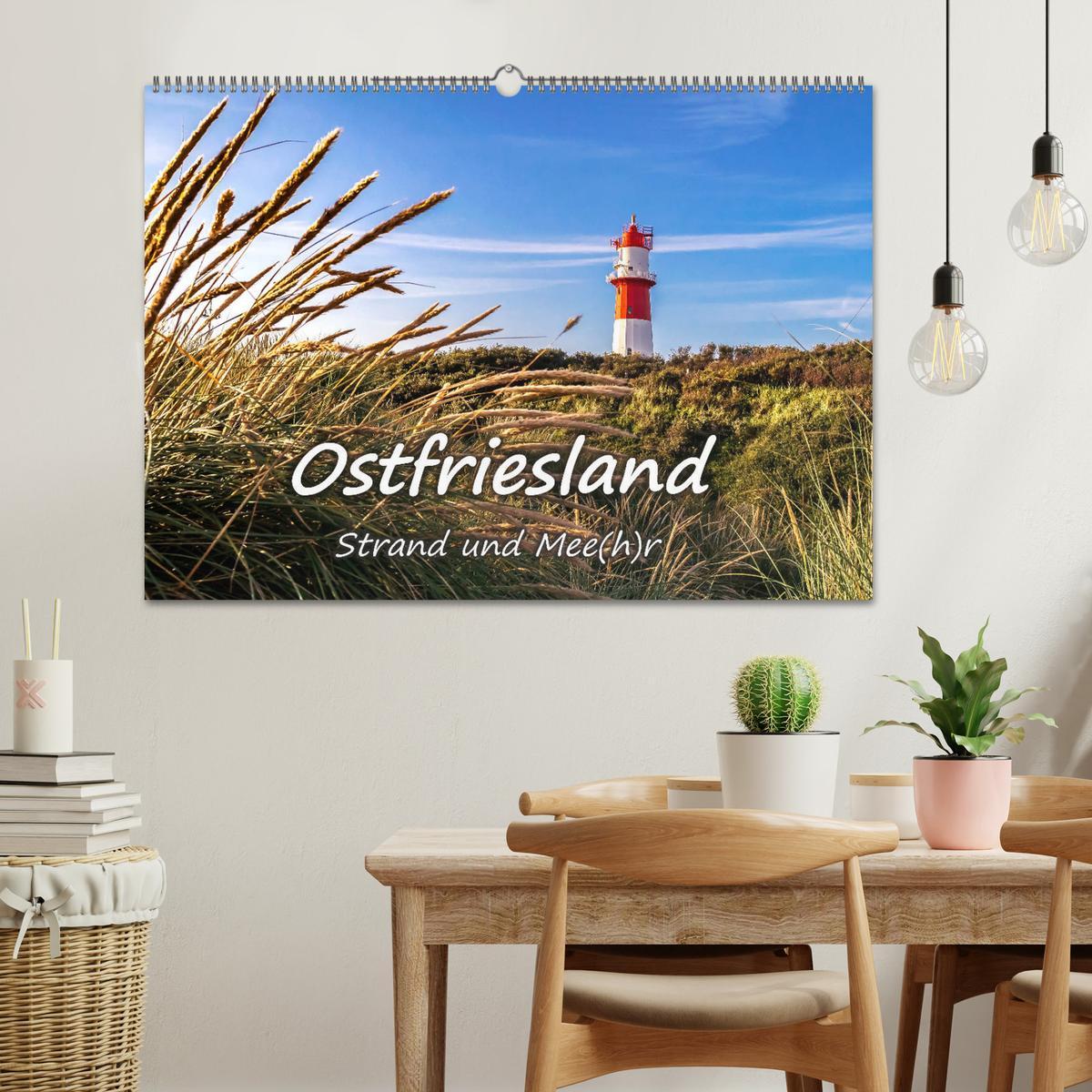 Bild: 9783435494330 | OSTFRIESLAND Strand und Mee(h)r (Wandkalender 2025 DIN A2 quer),...