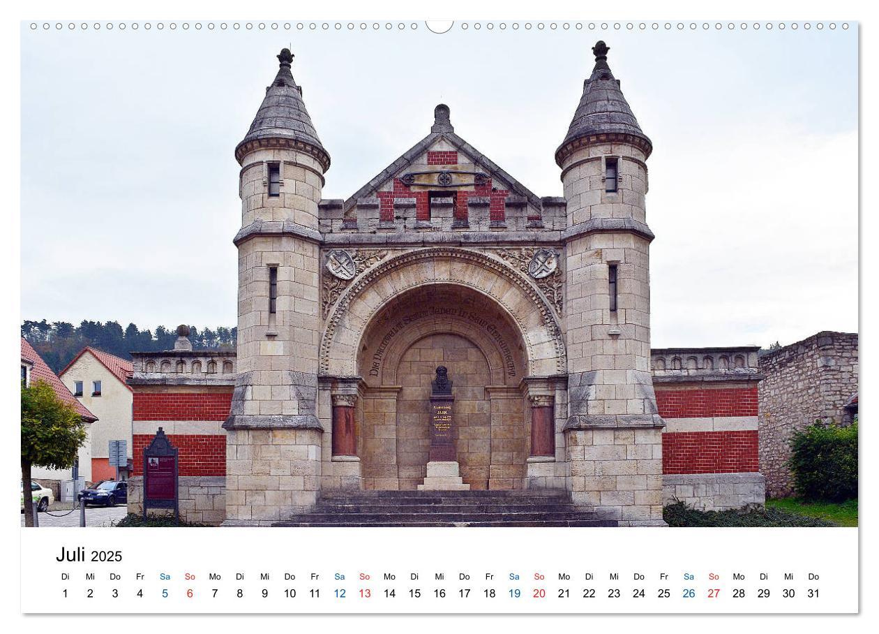 Bild: 9783435143665 | Freyburg an der Unstrut (Wandkalender 2025 DIN A2 quer), CALVENDO...