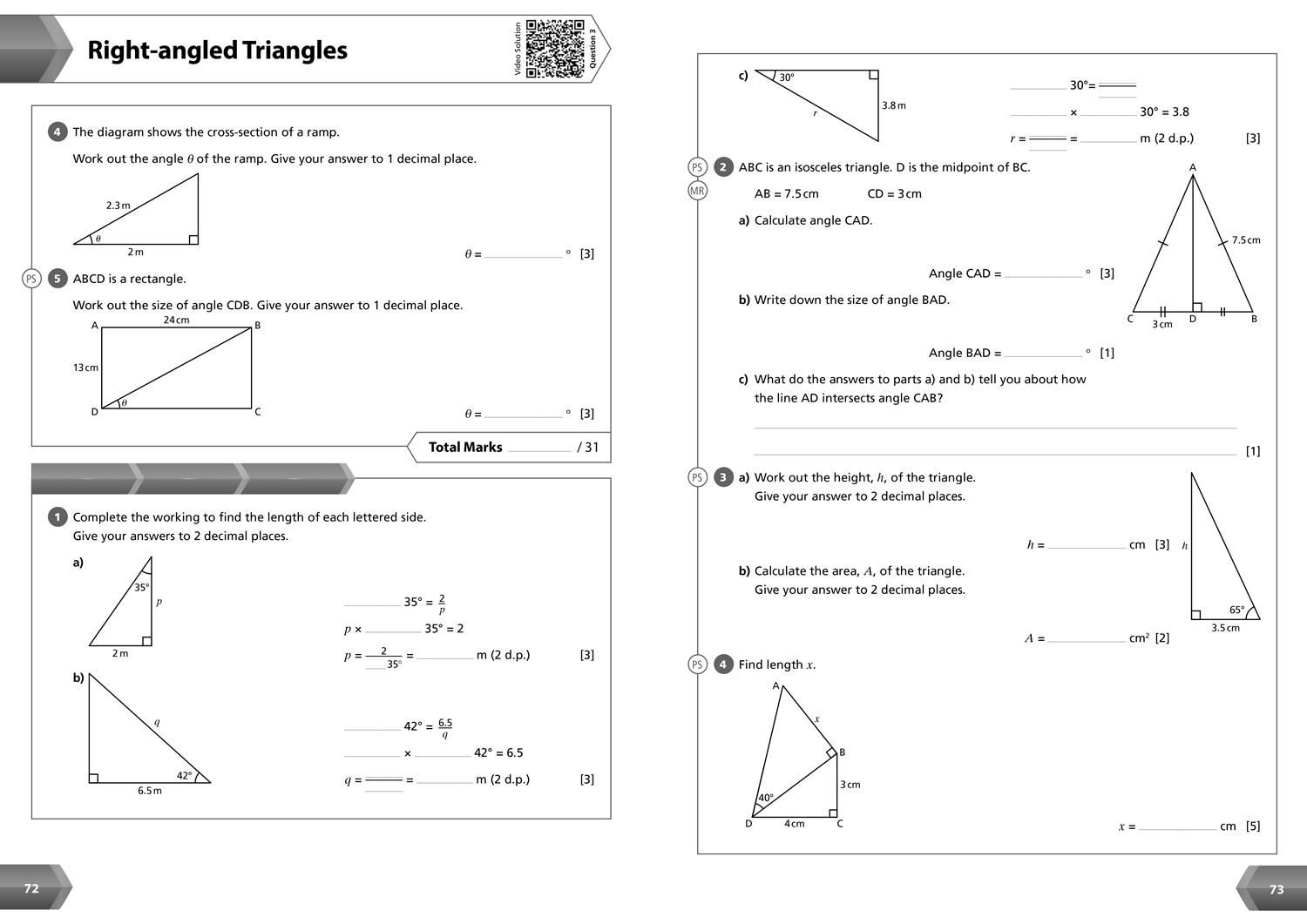 Bild: 9780008553715 | Ks3 Maths Year 9 Workbook | Ideal for Year 9 | Collins Collins Ks3