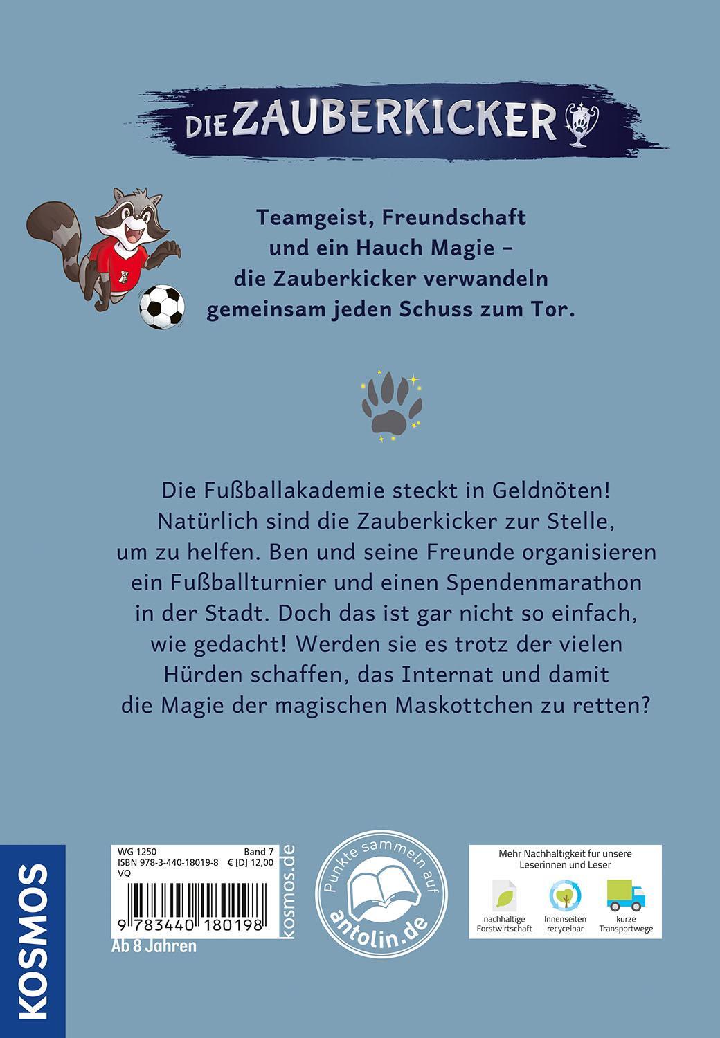 Rückseite: 9783440180198 | Die Zauberkicker, 7, Siegesrausch! | Christian Gailus | Buch | 128 S.