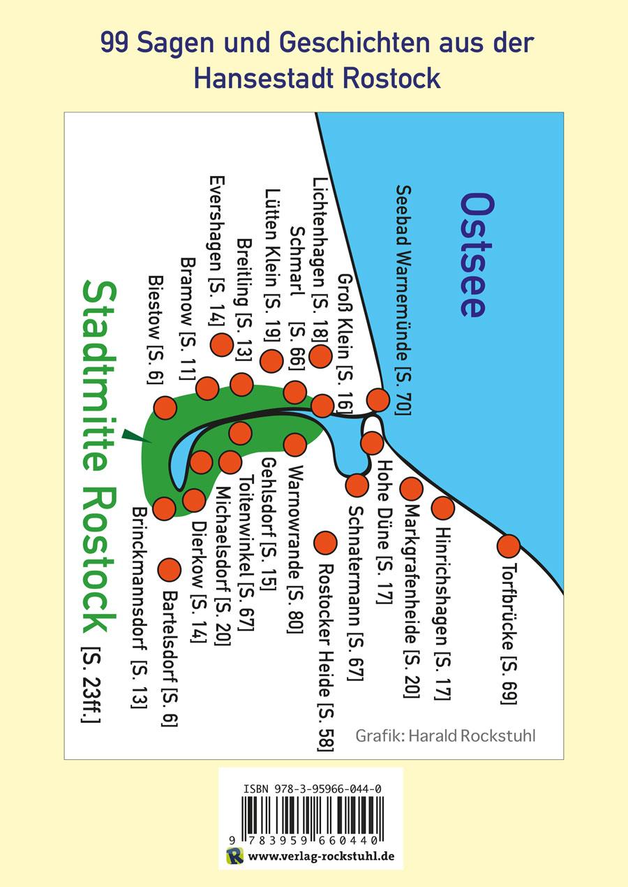 Rückseite: 9783959660440 | Sagen und Geschichten - Hansestadt Rostock | Frank Löser | Taschenbuch