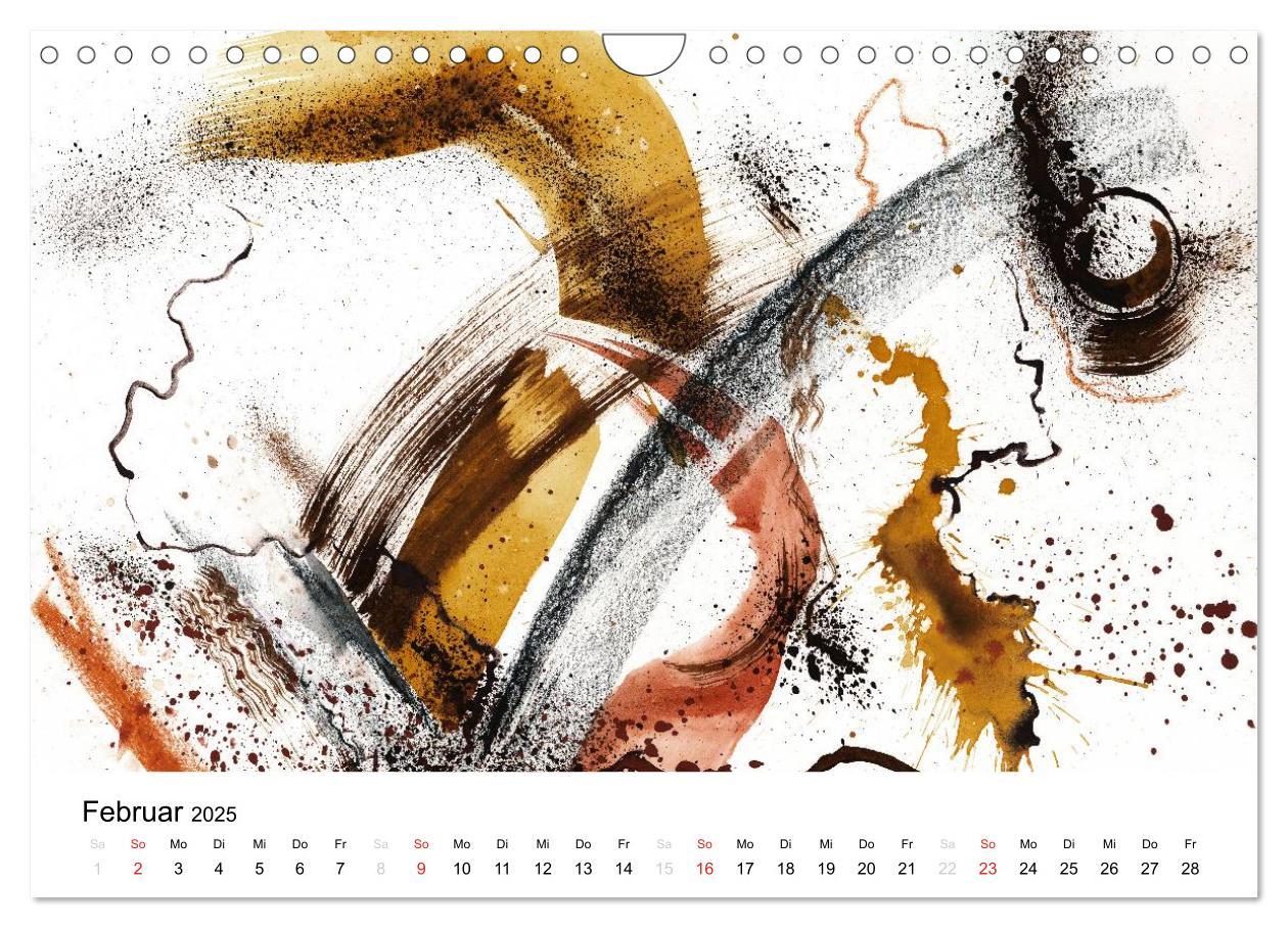 Bild: 9783435625185 | Abstrakte Aquarelle (Wandkalender 2025 DIN A4 quer), CALVENDO...