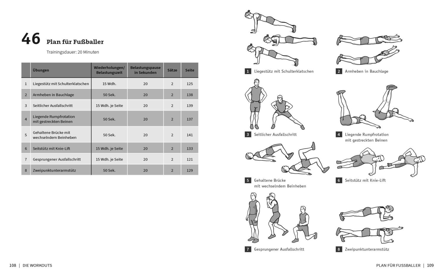 Bild: 9783742325549 | 50 Workouts - Bodyweight-Training für Fortgeschrittene | Marcel Doll