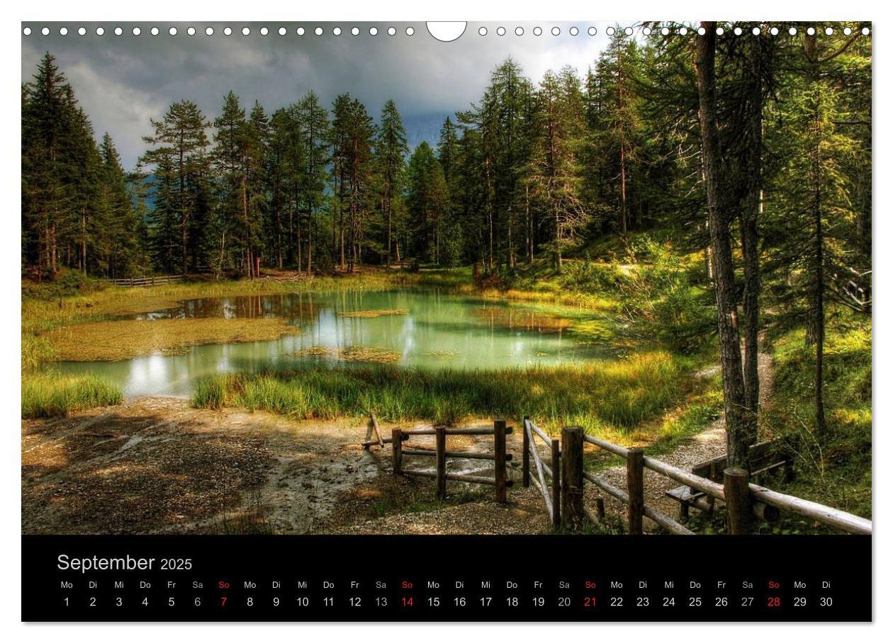 Bild: 9783435808410 | Mystische Dolomiten (Wandkalender 2025 DIN A3 quer), CALVENDO...