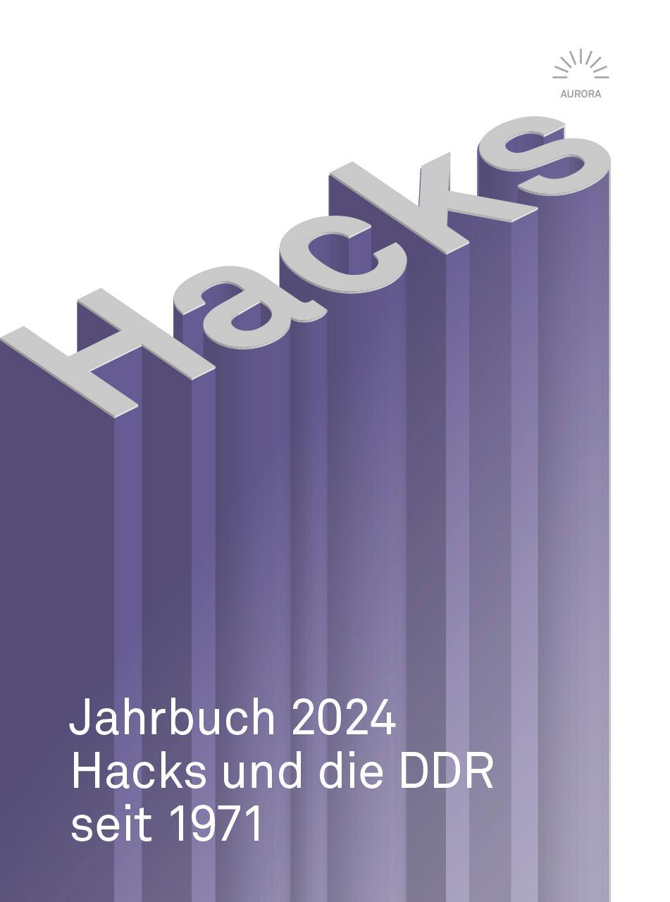 Cover: 9783359025566 | Hacks Jahrbuch 2024 | Kai Köhler | Taschenbuch | 224 S. | Deutsch