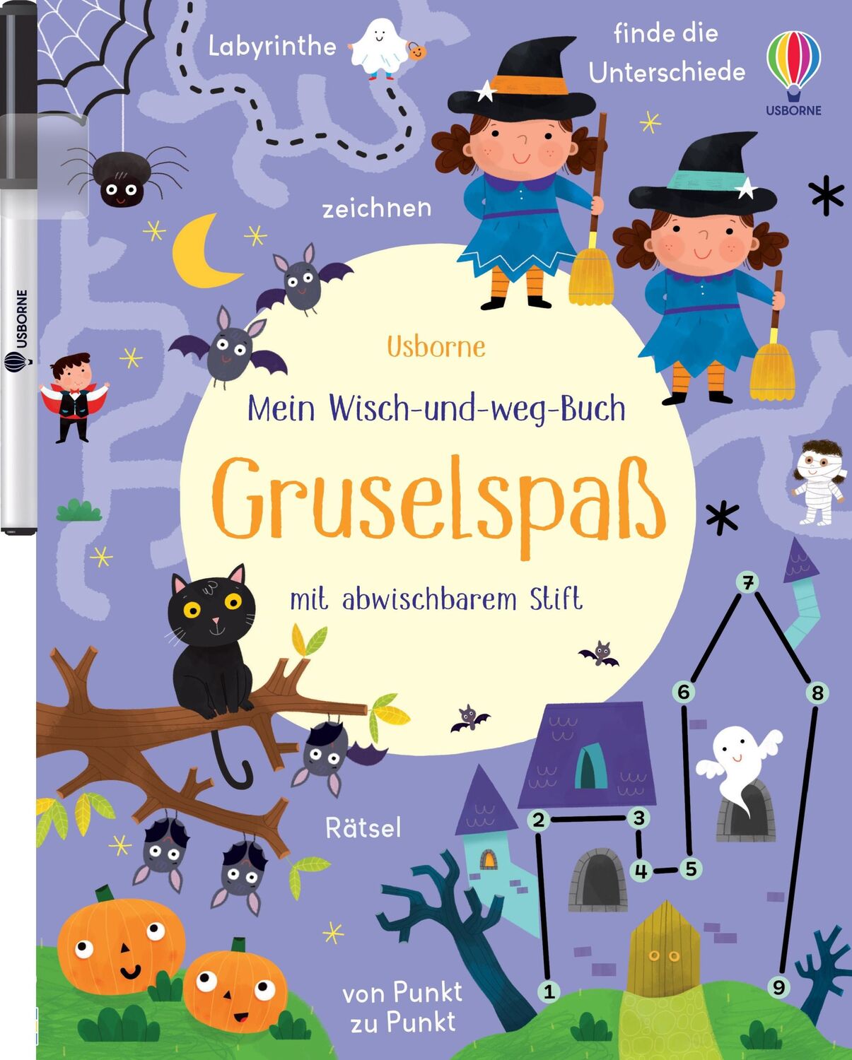 Cover: 9781035702831 | Mein Wisch-und-weg-Buch: Gruselspaß | Kirsteen Robson | Taschenbuch