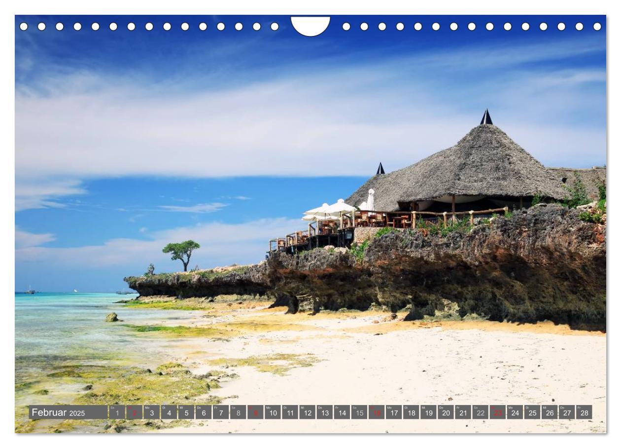 Bild: 9783435834204 | Sansibar (Wandkalender 2025 DIN A4 quer), CALVENDO Monatskalender