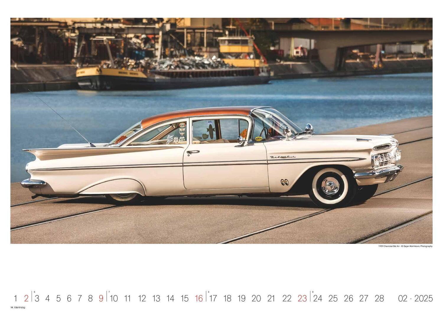 Bild: 4002725994257 | Legendary Classic &amp; Muscle Cars 2025 - Wand-Kalender -...