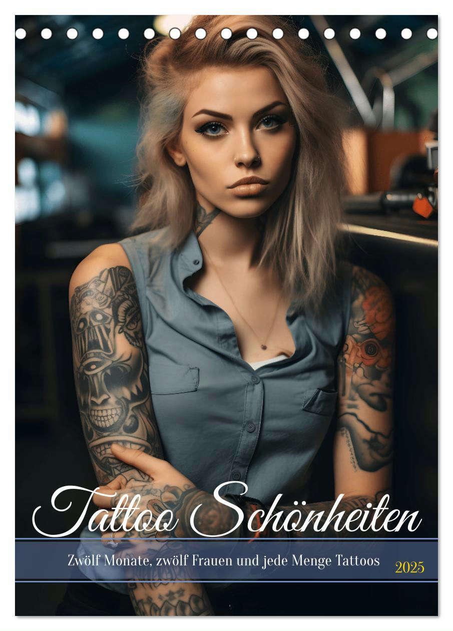 Cover: 9783435852338 | Tattoo Schönheiten - zwölf Monate, zwölf Frauen und jede Menge...