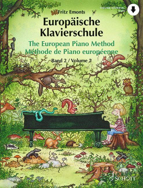 Cover: 9790001214599 | Europäische Klavierschule | Band 2. Klavier. | Fritz Emonts | Deutsch