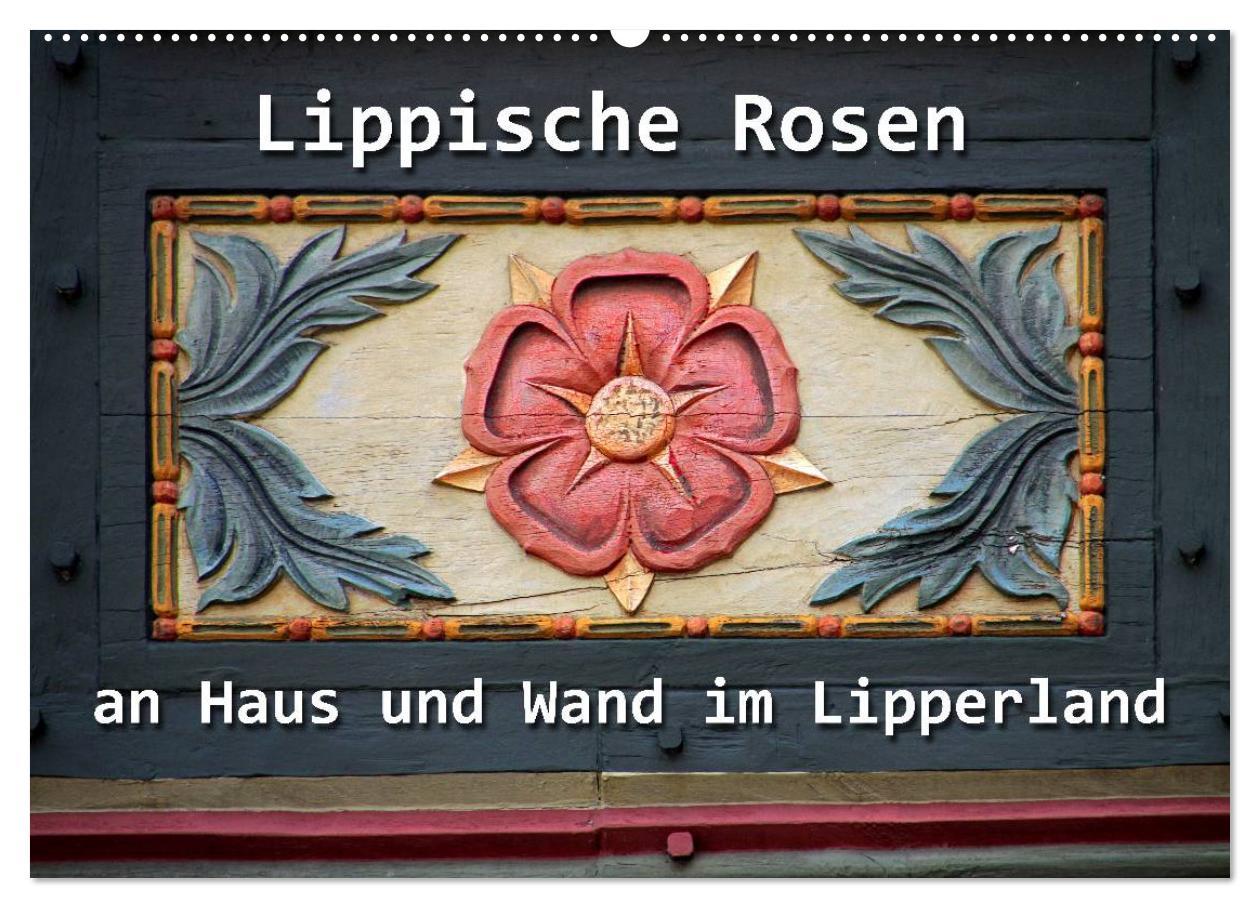 Cover: 9783435703852 | Lippische Rosen (Wandkalender 2025 DIN A2 quer), CALVENDO...