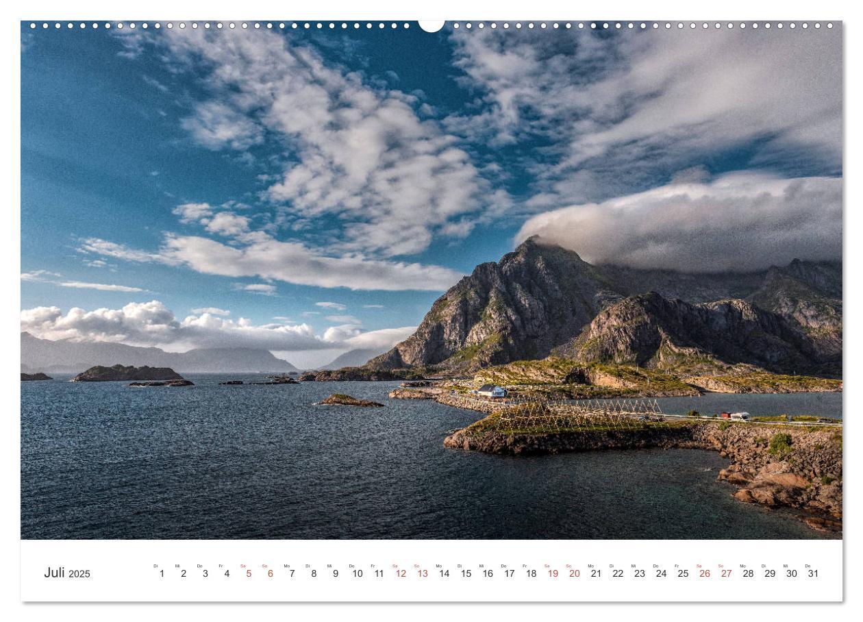 Bild: 9783435339648 | Nordland ¿ Die Weite Skandinaviens (Wandkalender 2025 DIN A2 quer),...