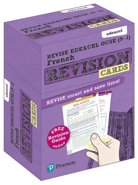 Cover: 9781292182391 | Pearson REVISE Edexcel GCSE French Revision Cards incl. online...