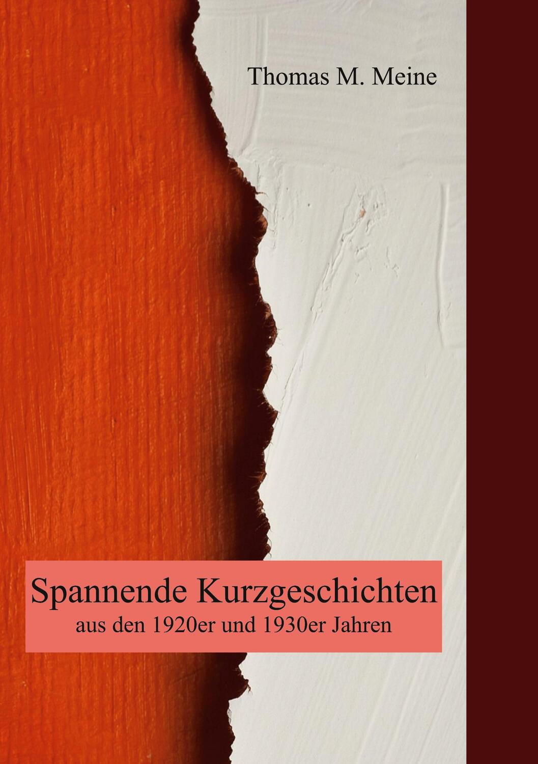 Cover: 9783756209125 | Spannende Kurzgeschichten aus den 1920er und 1930er Jahren | Buch