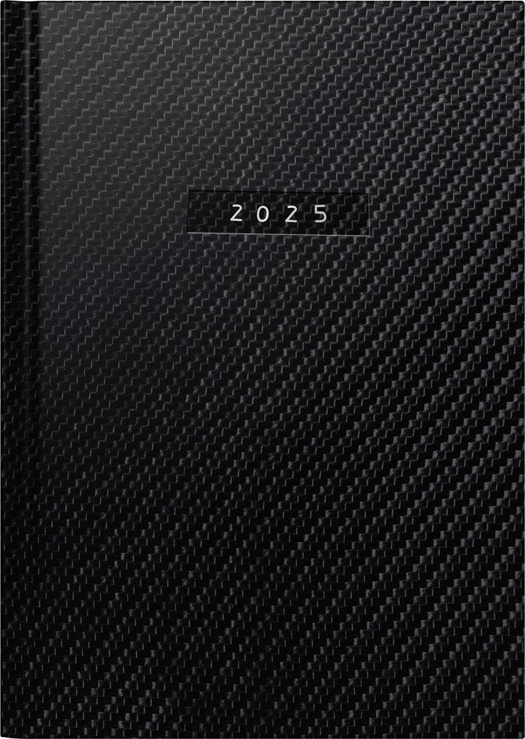 Cover: 4003273784918 | rido/idé 7021034805 Buchkalender Modell futura 2 (2025) "Carbon" 2...