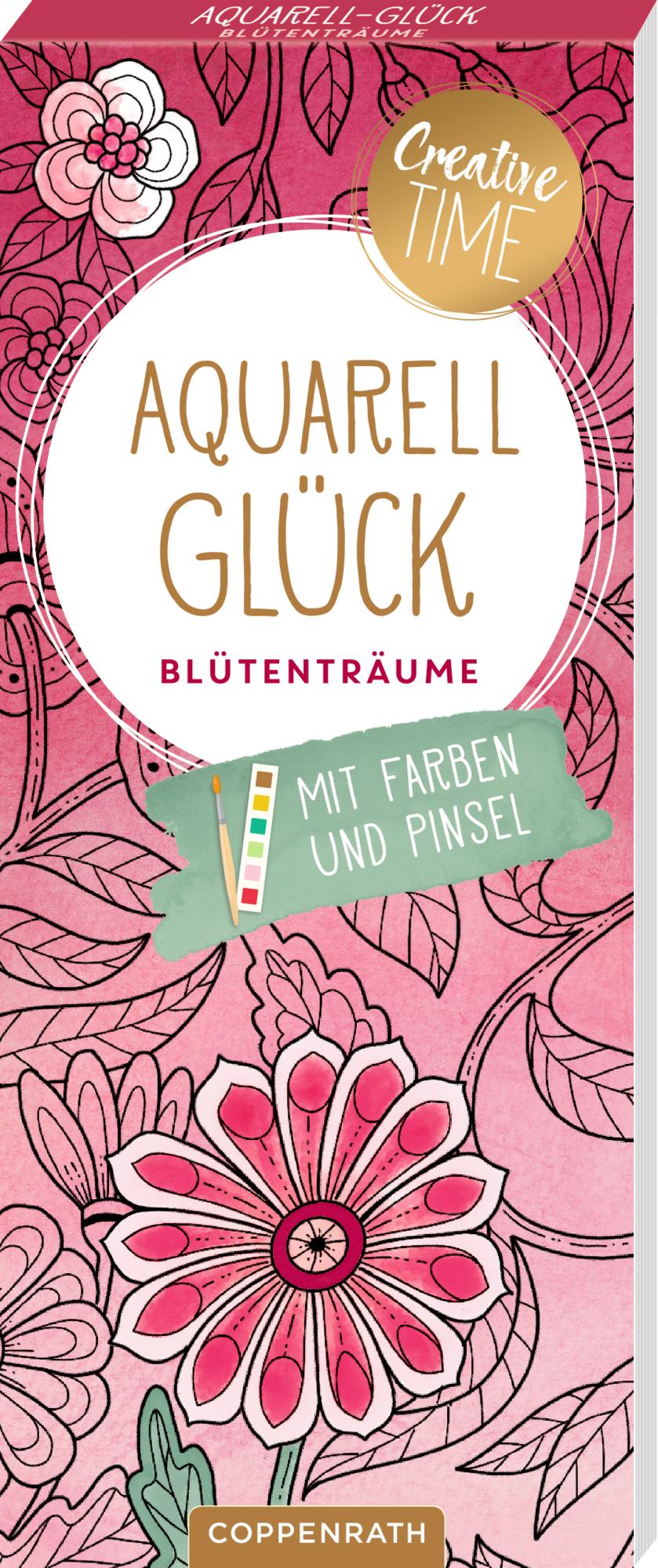 Cover: 4050003953687 | Aquarell-Glück | Blütenträume | Marica Zottino | Buch | 40 S. | 2023