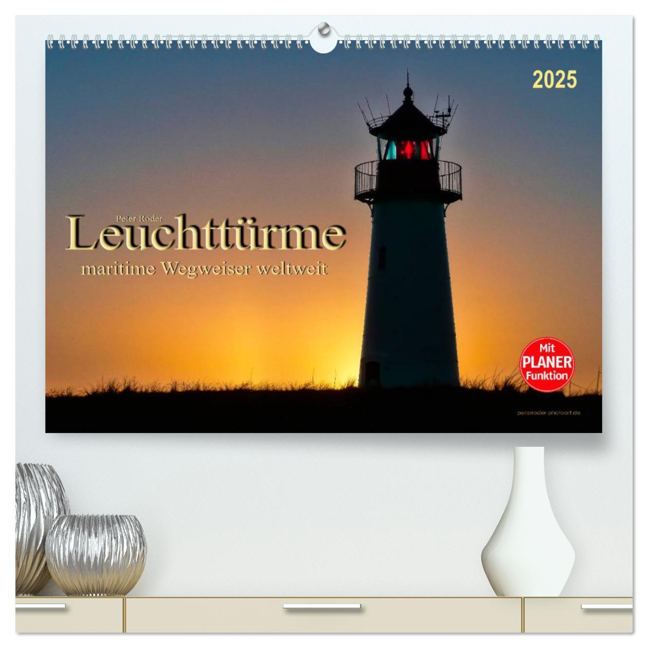 Cover: 9783435551385 | Leuchttürme - maritime Wegweiser weltweit (hochwertiger Premium...