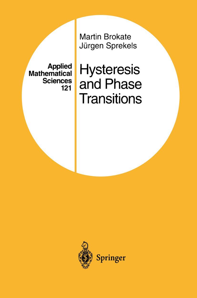 Cover: 9780387947631 | Hysteresis and Phase Transitions | Jürgen Sprekels (u. a.) | Buch | x