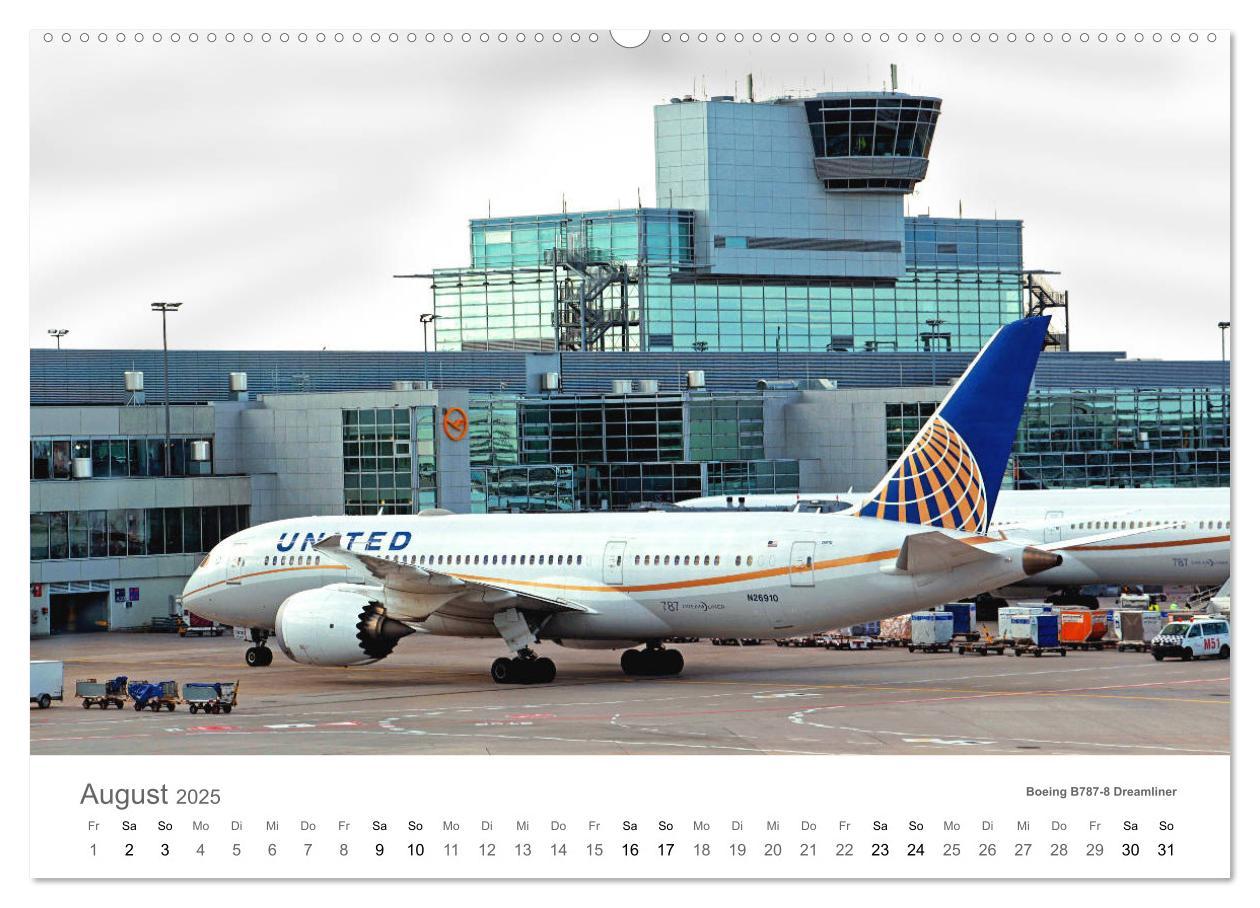 Bild: 9783435130054 | Große und kleine Flieger am Flughafen (Wandkalender 2025 DIN A2...