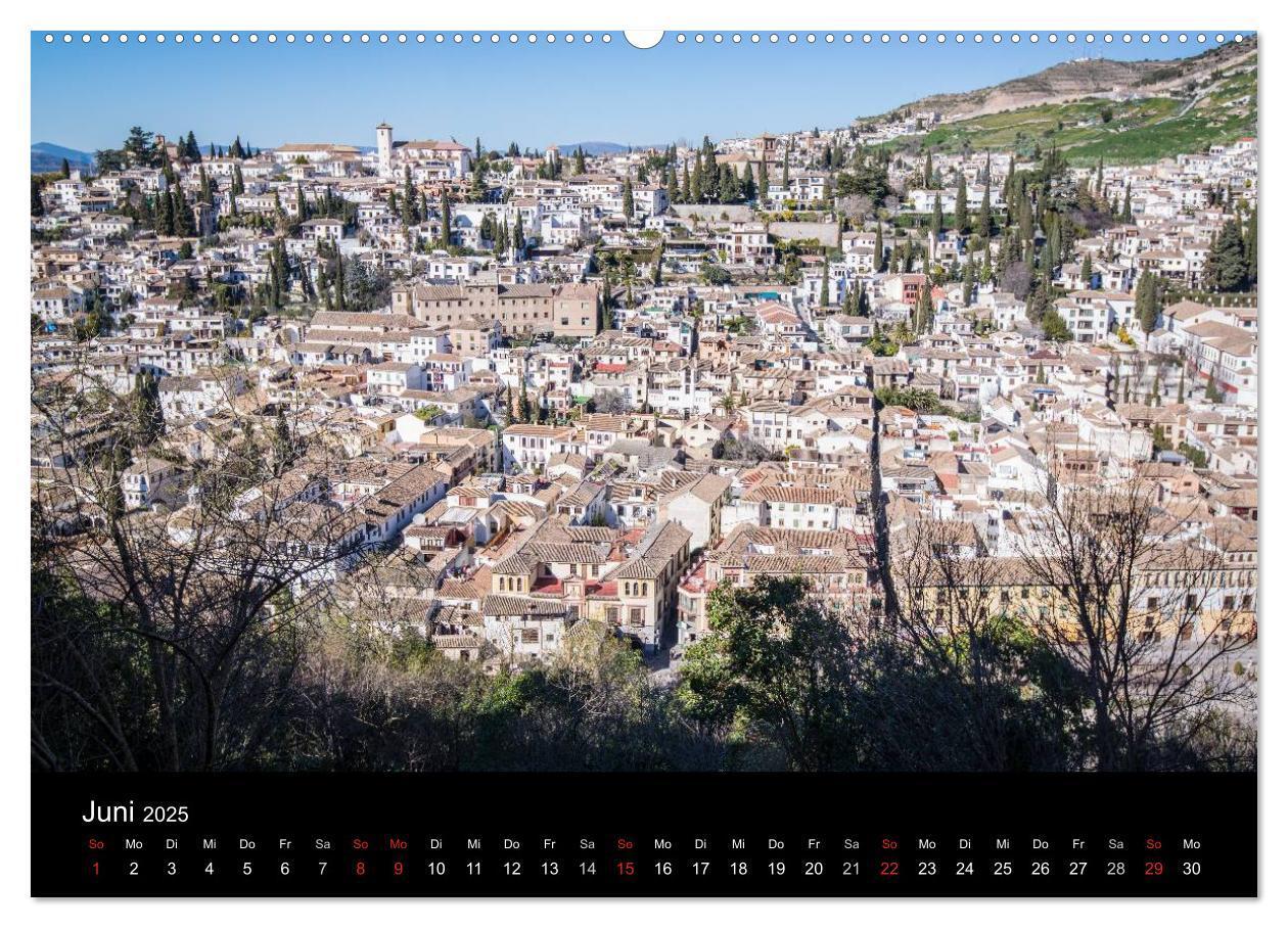 Bild: 9783435752423 | Andalusien (Wandkalender 2025 DIN A2 quer), CALVENDO Monatskalender