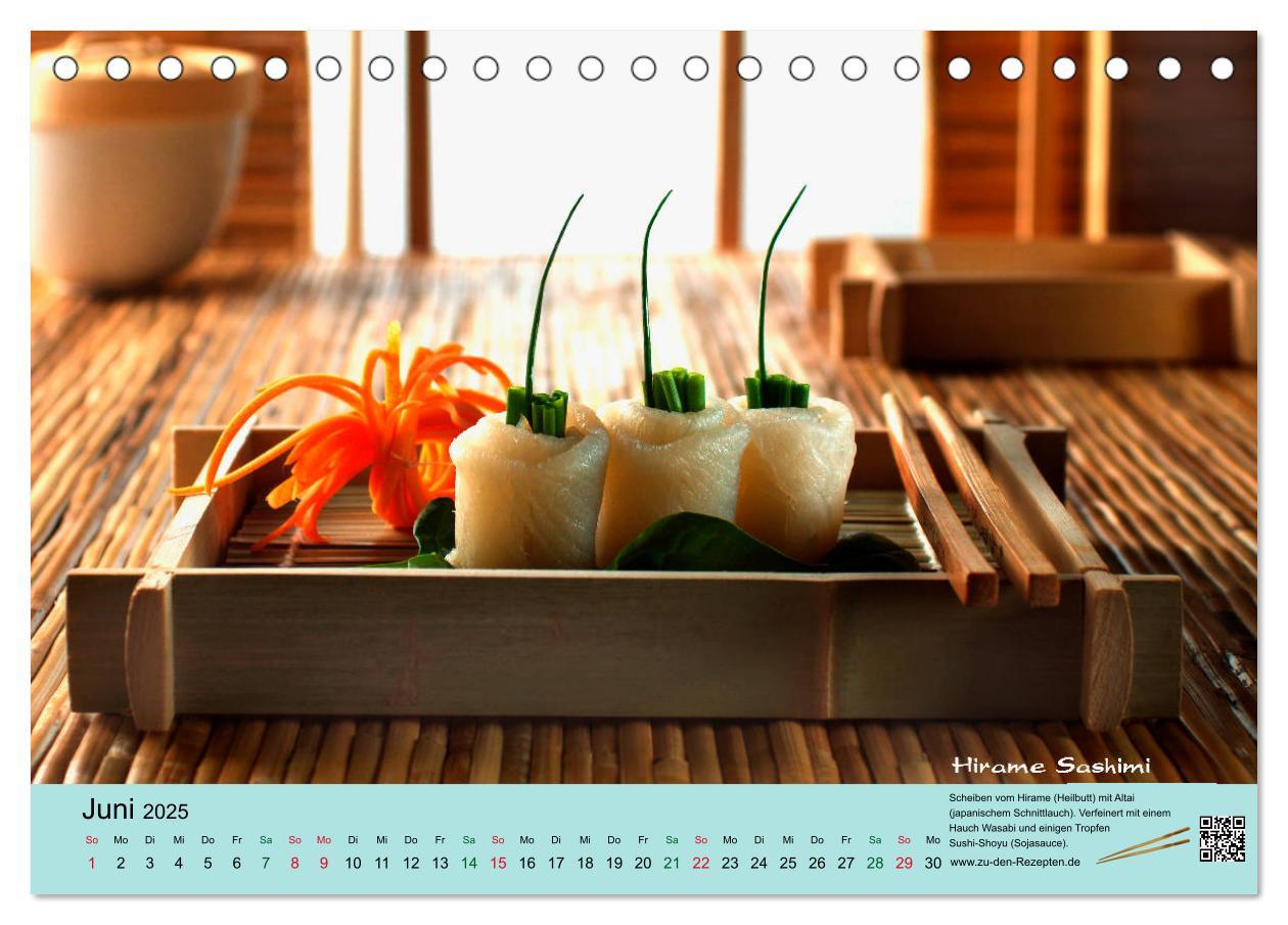 Bild: 9783435458844 | Sushi - Sashimi mit Anleitung für perfektes Gelingen (Tischkalender...