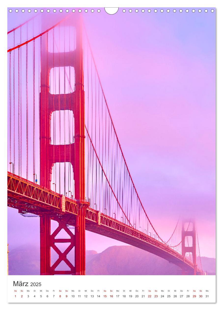 Bild: 9783435885299 | San Francisco - Eine Reise nach Kalifornien. (Wandkalender 2025 DIN...