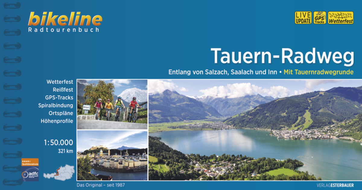 Cover: 9783850009935 | Tauern-Radweg | Esterbauer Verlag | Taschenbuch | Spiralbindung | 2021