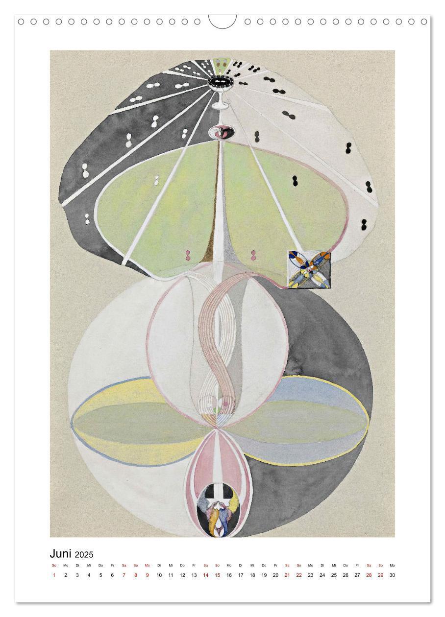 Bild: 9783383967597 | Hilma af Klint - Ein Jahr voller mystischer Kunst (Wandkalender...