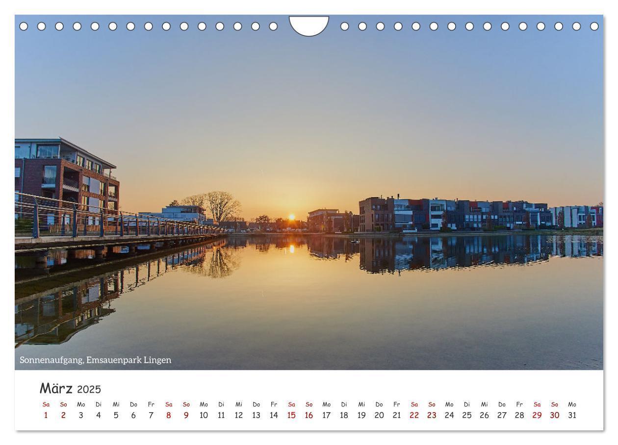 Bild: 9783457228074 | Emsland Impressionen (Wandkalender 2025 DIN A4 quer), CALVENDO...