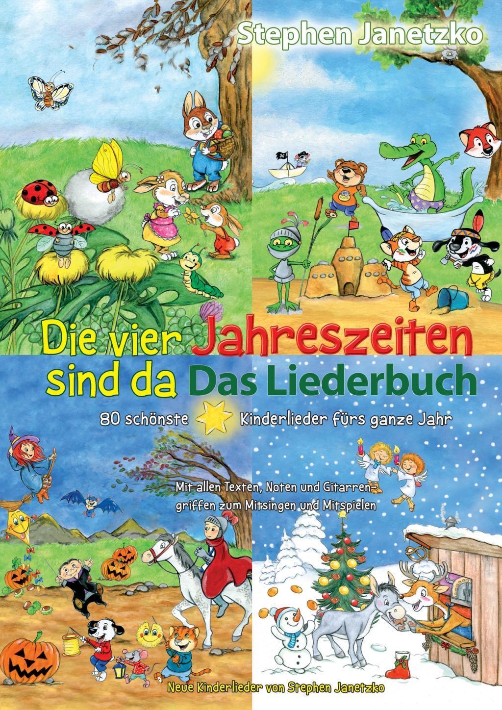 Cover: 9783961112692 | Die vier Jahreszeiten sind da - 80 schönste Kinderlieder fürs ganze...