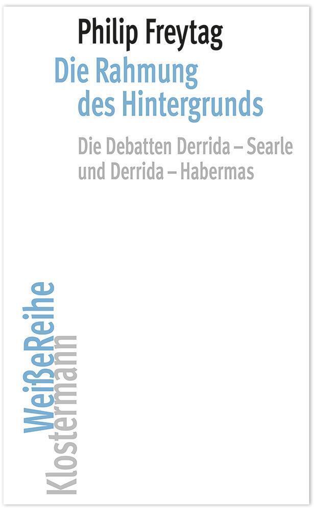 Cover: 9783465043584 | Die Rahmung des Hintergrunds | Philip Freytag | Buch | 2018