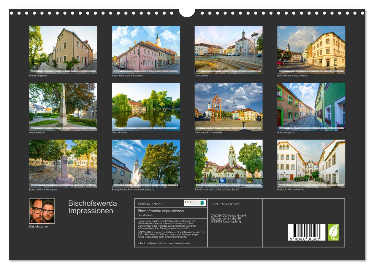 Bild: 9783435310203 | Bischofswerda Impressionen (Wandkalender 2025 DIN A3 quer),...