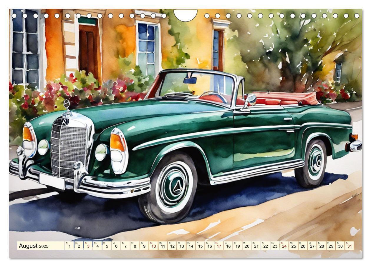 Bild: 9783383812927 | Oldtimer - Kultmodelle aus den 1960er Jahren (Wandkalender 2025 DIN...