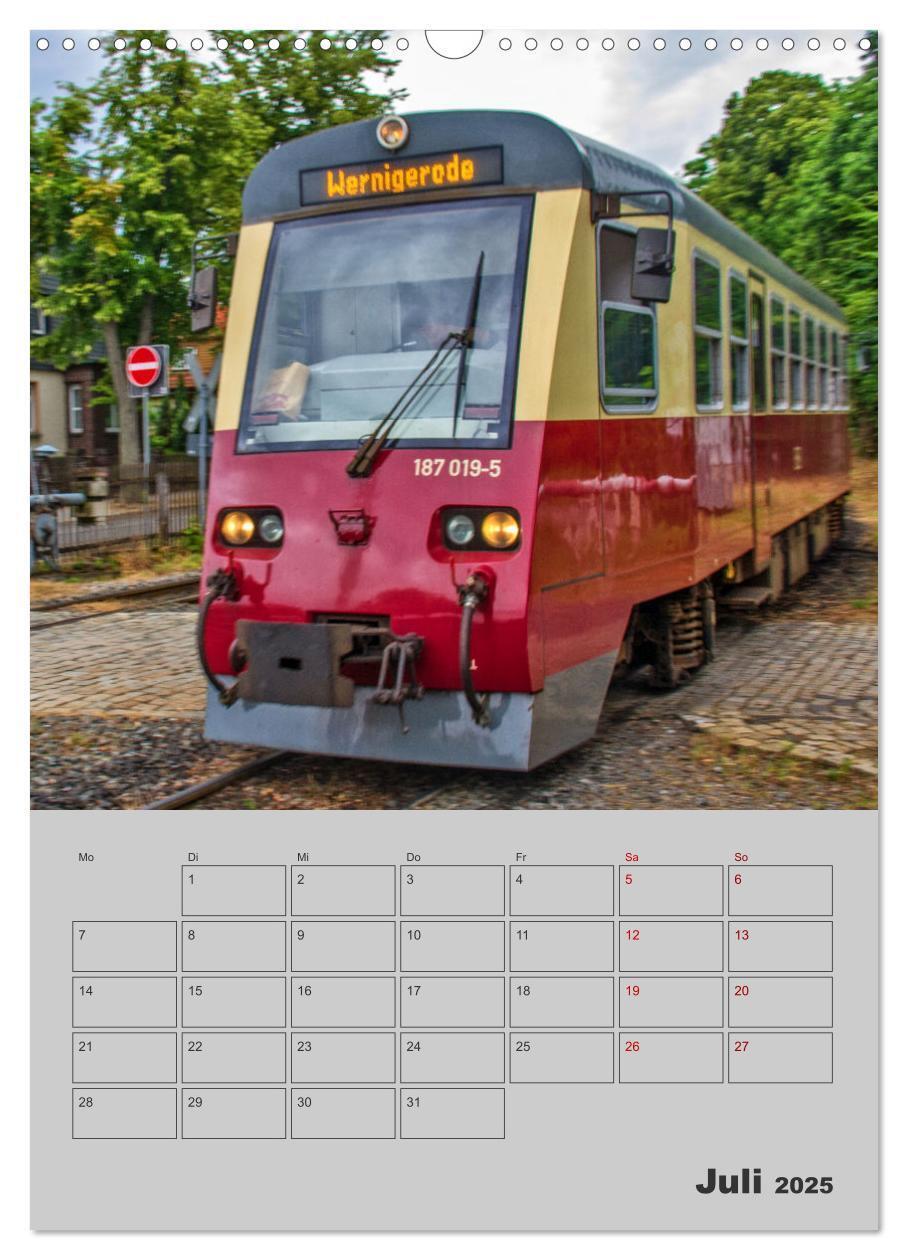 Bild: 9783383821202 | Brockenbahn - Terminplaner (Wandkalender 2025 DIN A3 hoch),...