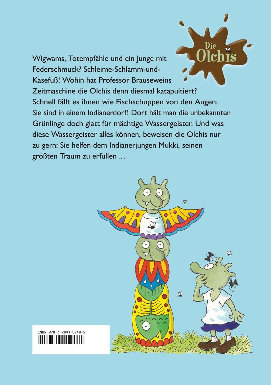 Rückseite: 9783789109485 | Die Olchis im Land der Indianer | Erhard Dietl (u. a.) | Buch | Olchis