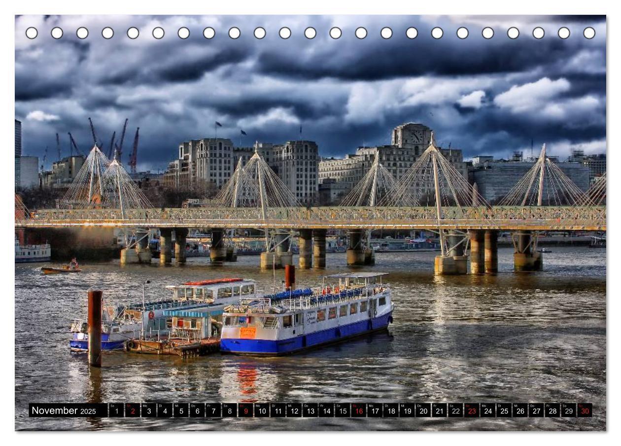 Bild: 9783435739714 | London ¿ Impressionen (Tischkalender 2025 DIN A5 quer), CALVENDO...