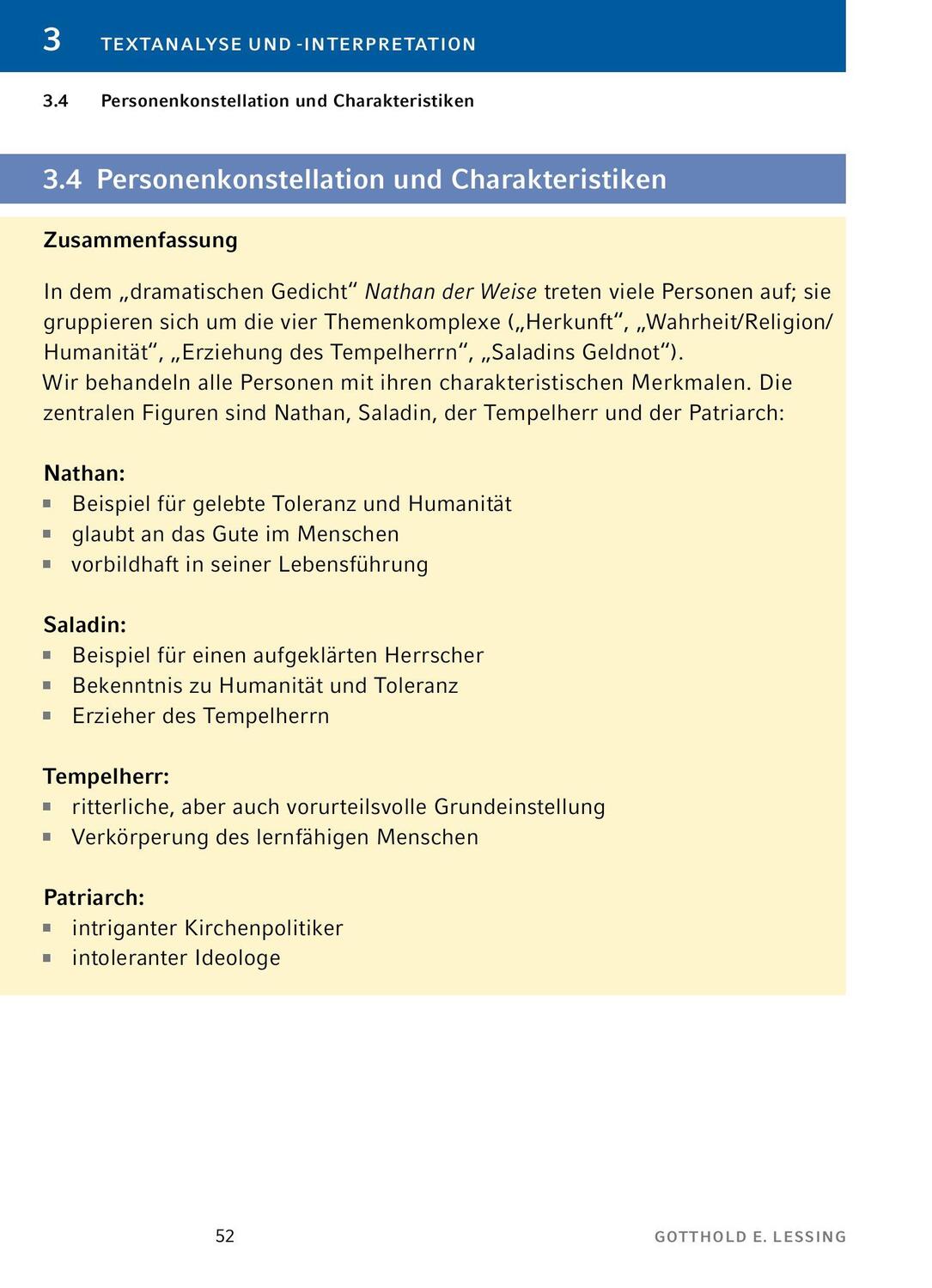 Bild: 9783804420793 | Nathan der Weise | Gotthold Ephraim Lessing | Taschenbuch | Deutsch