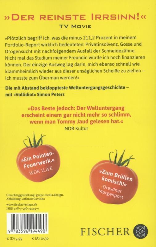 Rückseite: 9783596194490 | Überman | Der Roman | Tommy Jaud | Taschenbuch | Simon Peters | 368 S.