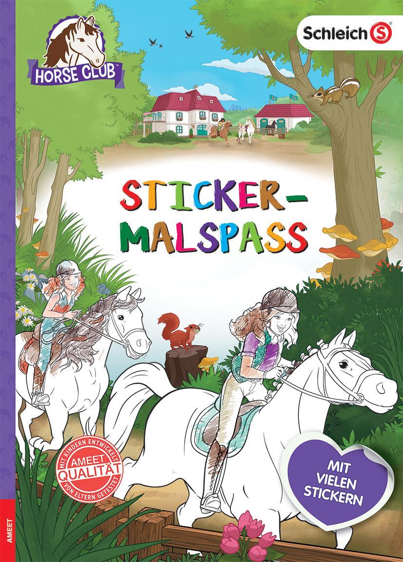 Cover: 9783960802914 | Schleich Horse Club Sticker-Malspaß | Taschenbuch | 32 S. | Deutsch