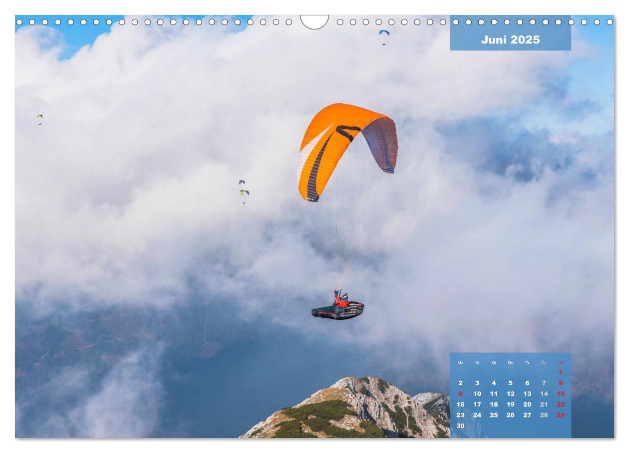 Bild: 9783435182275 | Paragliding - Aufbruch zu neuen Höhenflügen (Wandkalender 2025 DIN...