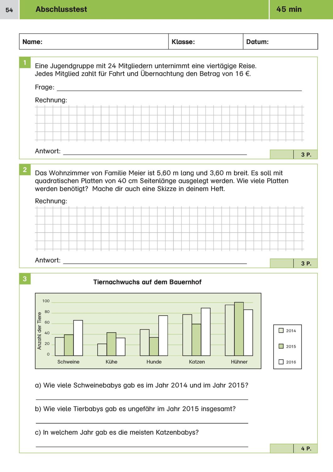 Bild: 9783129258637 | Sicher ins Gymnasium Textaufgaben/Sachaufgaben 4. Klasse | Hauer