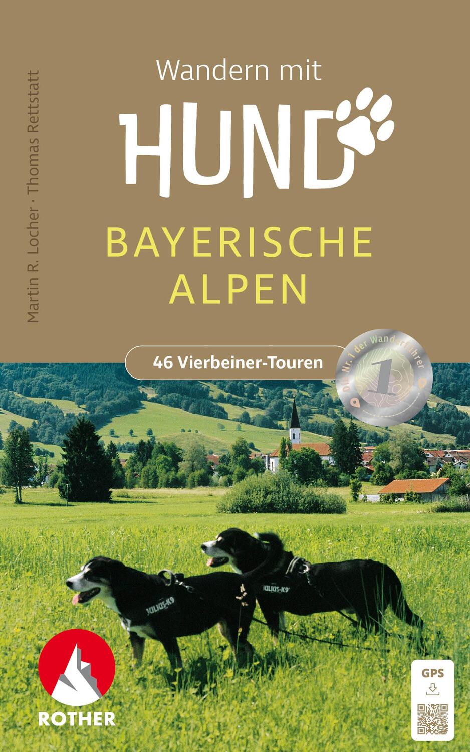 Cover: 9783763334377 | Wandern mit Hund Bayerische Alpen | Martin R. Locher (u. a.) | Buch