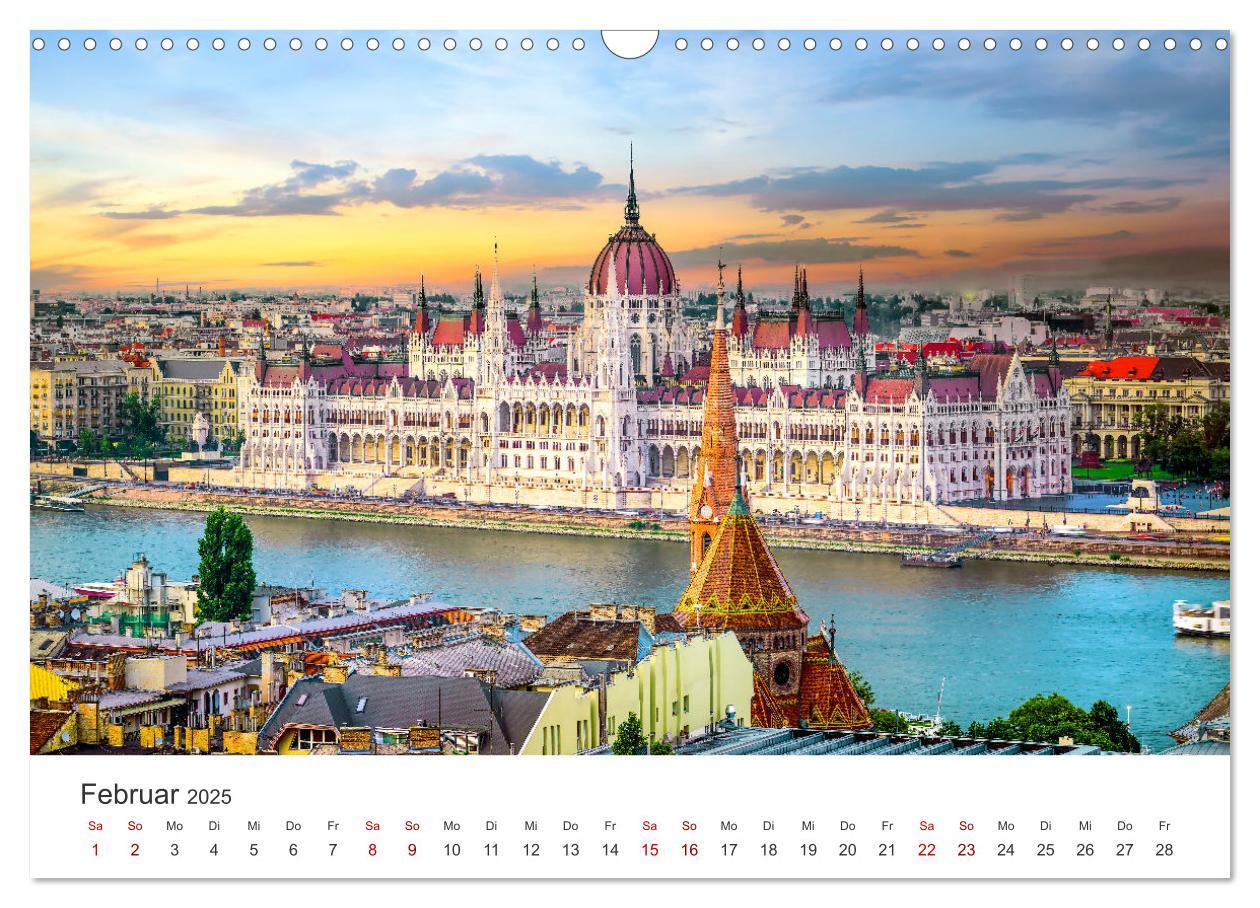 Bild: 9783383917677 | Budapest - Eine Reise in die Hauptstadt von Ungarn. (Wandkalender...