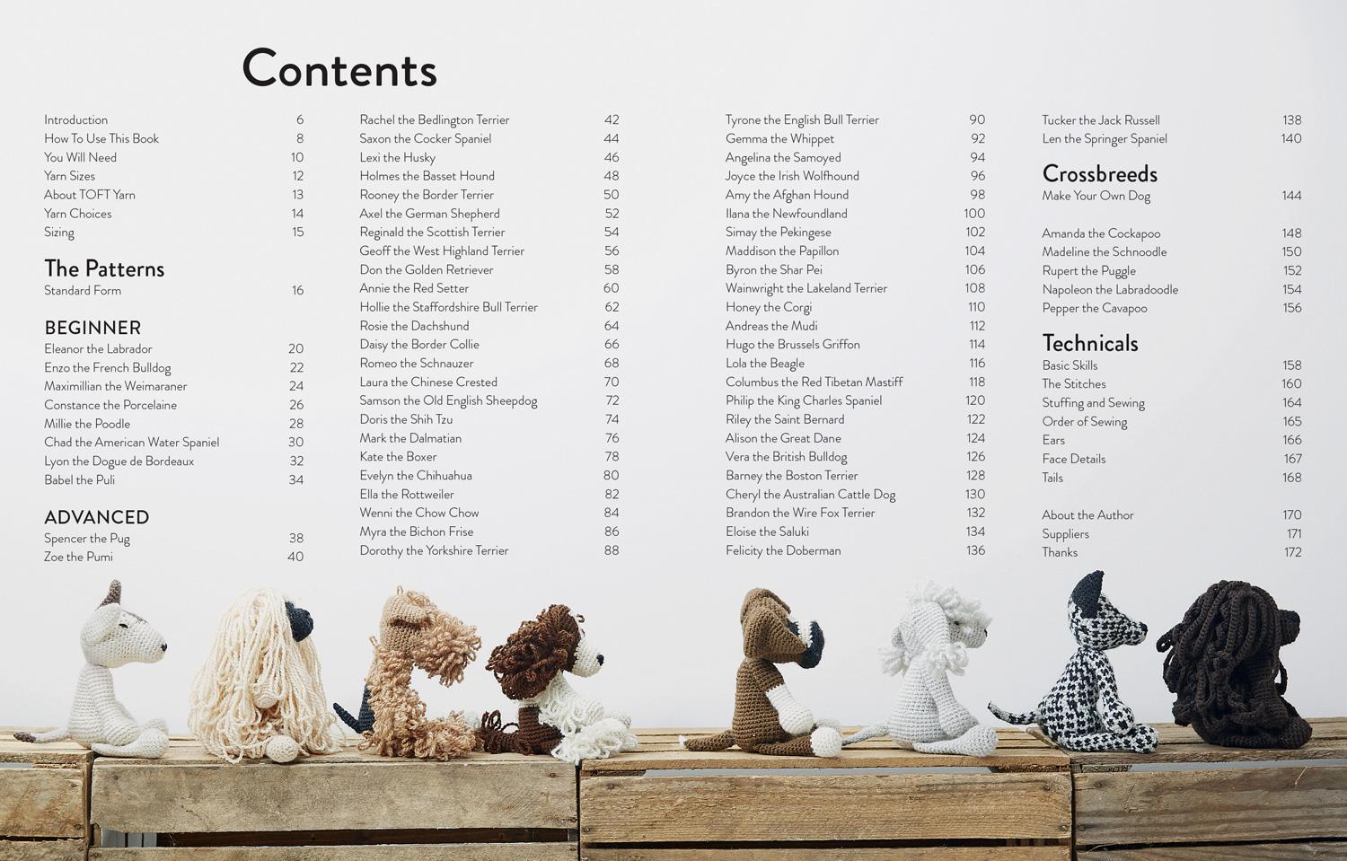 Bild: 9781911682523 | Edward's Menagerie: DOGS | 65 Canine Crochet Projects | Kerry Lord